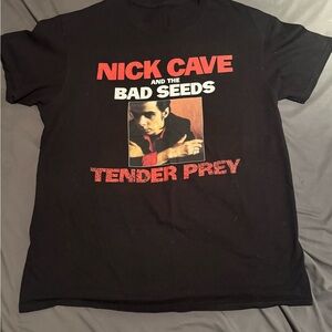 Nick Cave Black Graphic T-Shirt